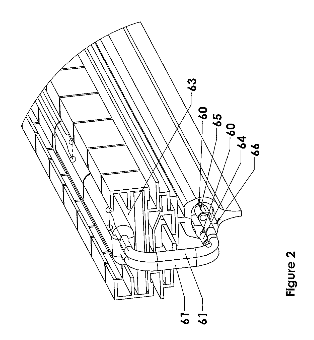 Heated windshield wiper system for vehicle