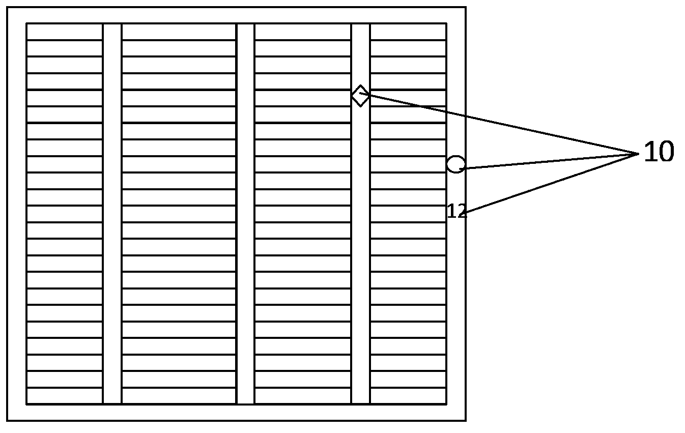 Method for manufacturing silicon wafer markers