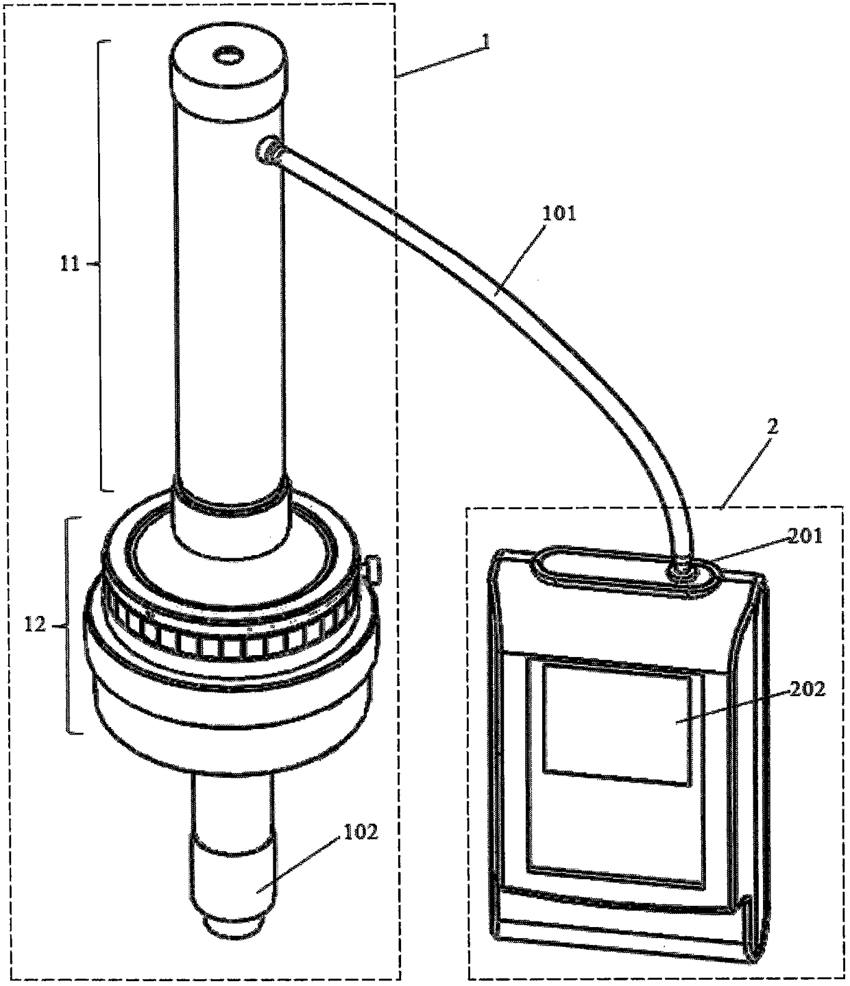 Orifice Flow Meter with Linear Resistance Adjuster