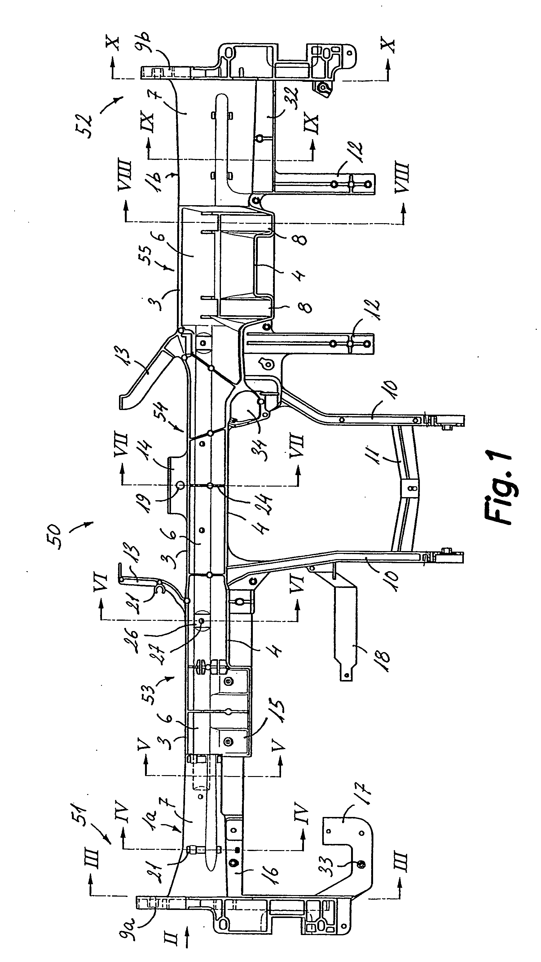 Support Crossbeam For An Instrument Panel