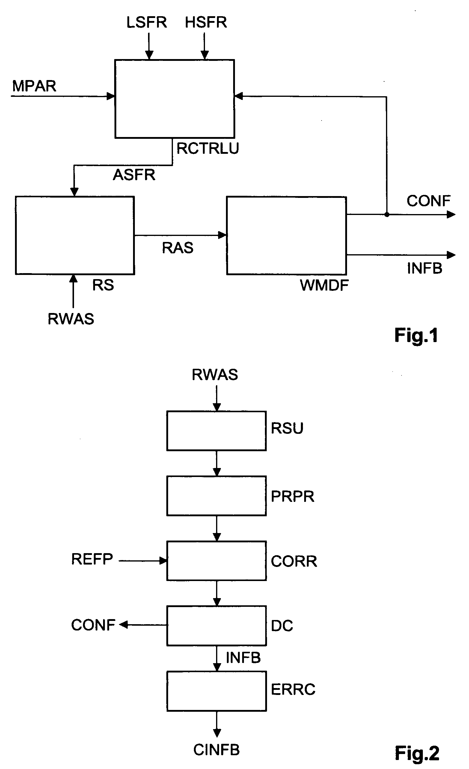 Method and apparatus for determining and using the sampling frequency for decoding watermark information embedded in a received signal sampled with an original sampling frequency at encoder side