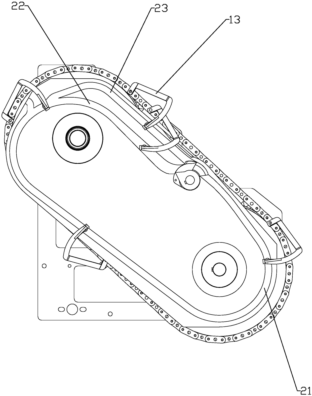 Transmission assembly and biscuit conveying equipment