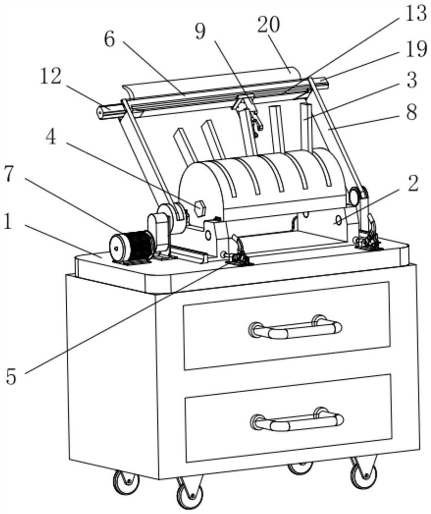 An aircraft throttle lever testing device