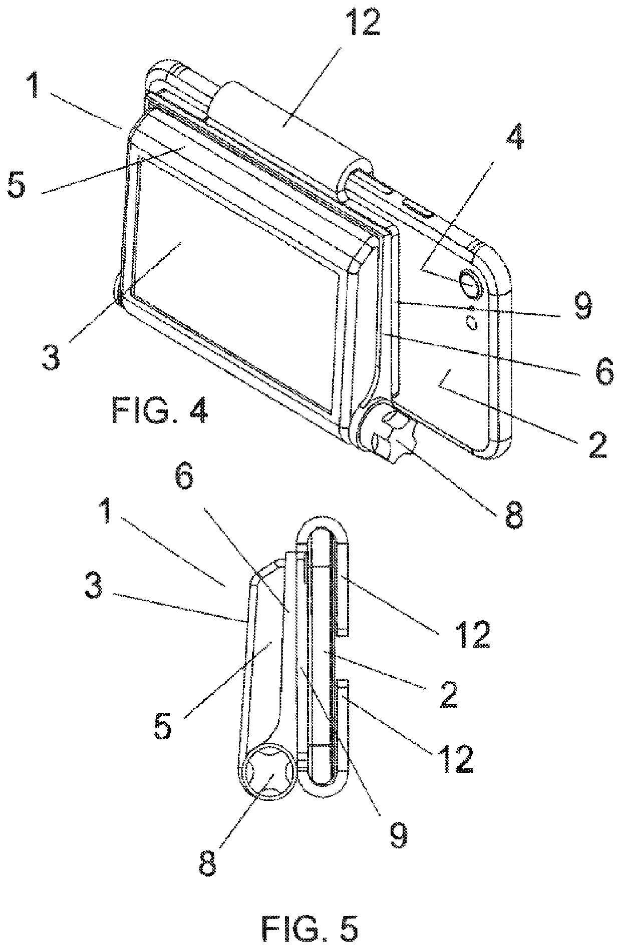 Device for displaying images captured by a smartphone camera in real time in enlarged form and higher resolution