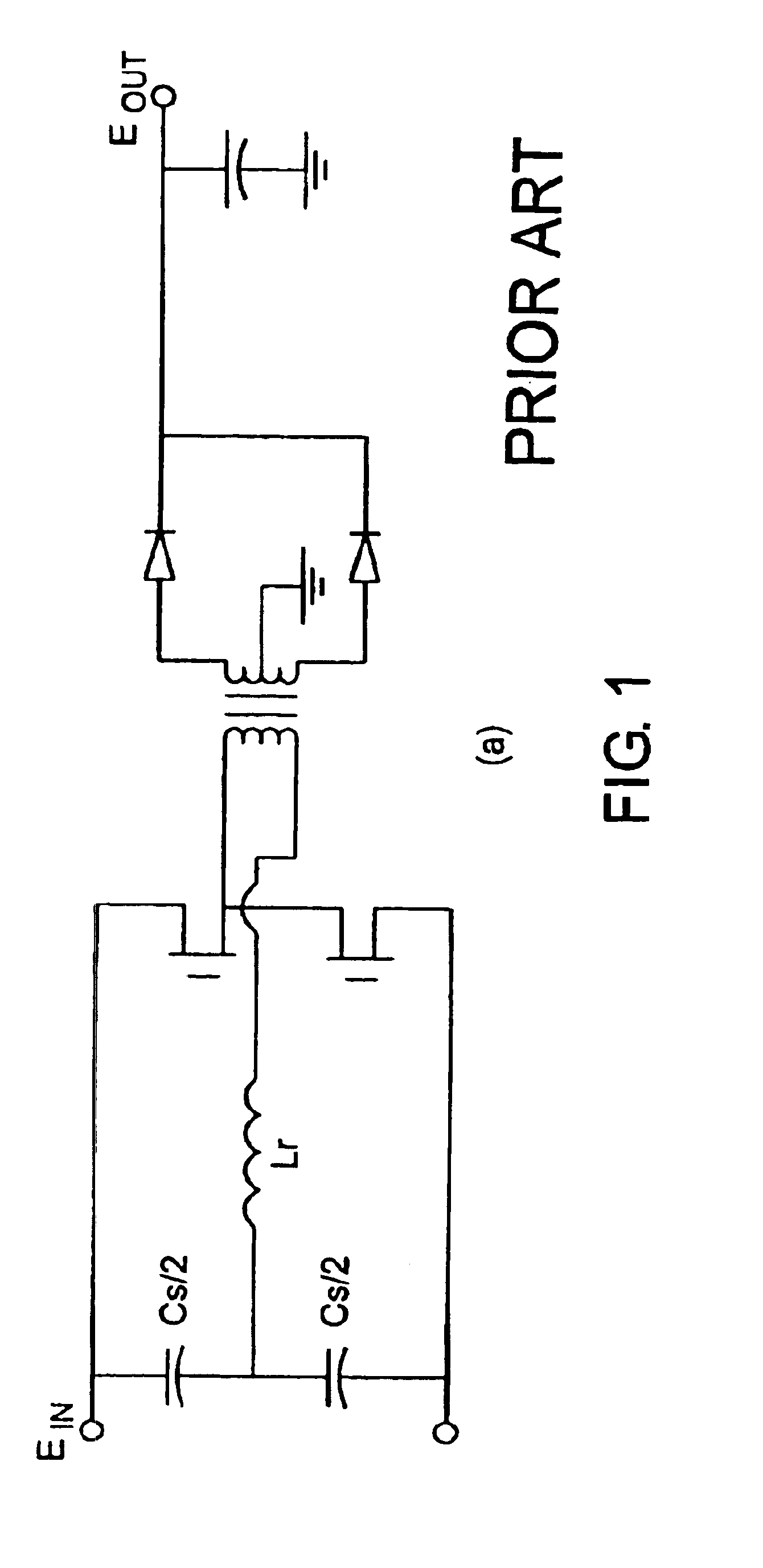 Resonant converter with phase delay control