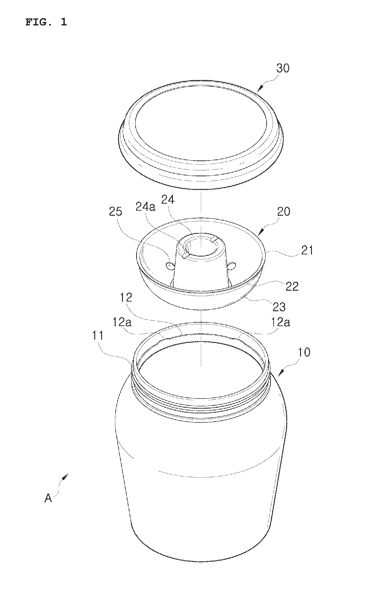 Container for Keeping Fermented Food