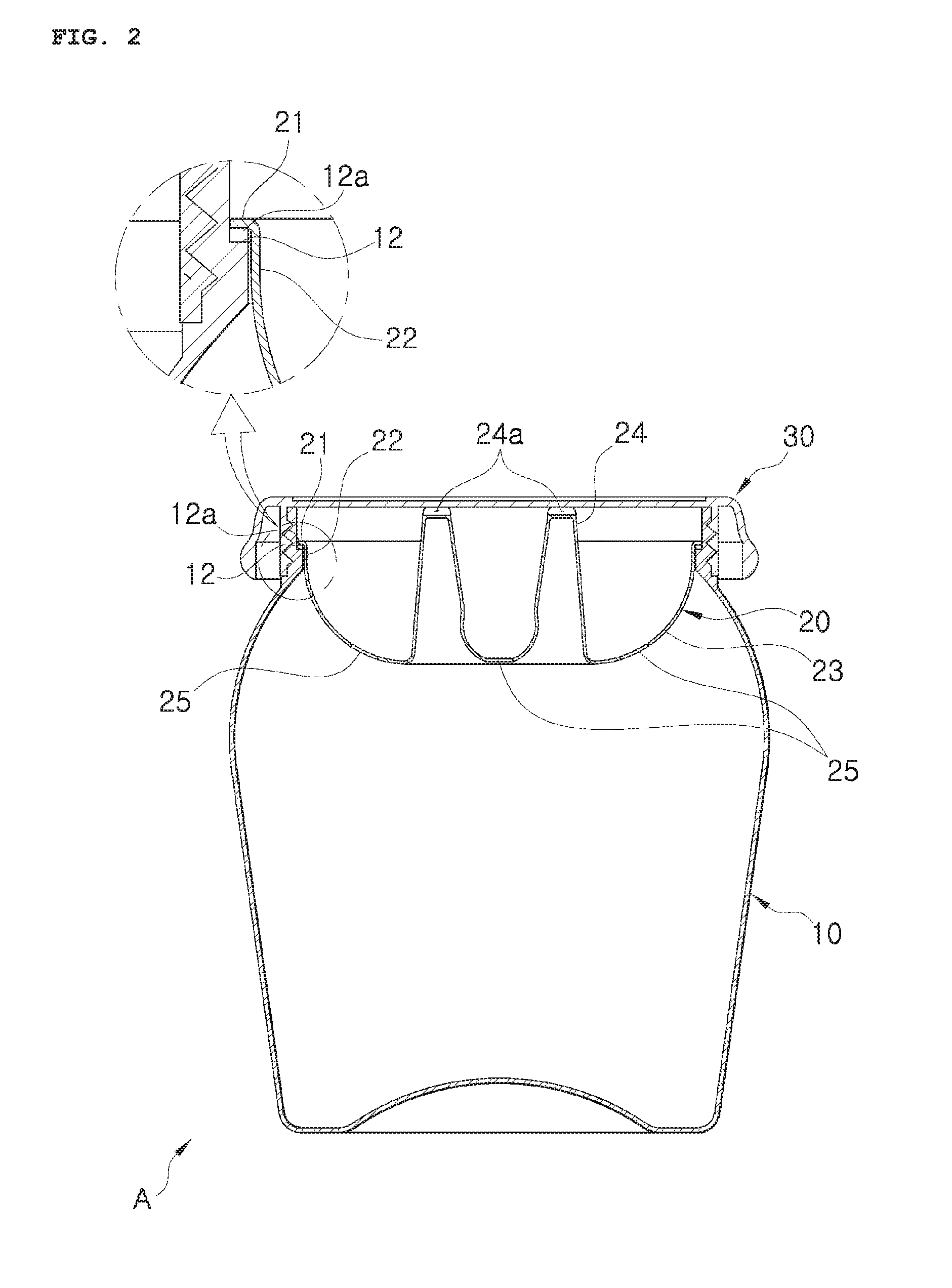 Container for Keeping Fermented Food