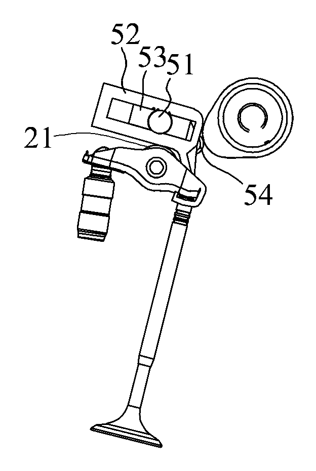 Adjusting device of variable valve lift mechanism and variable valve lift mechanism