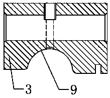 Soft-belt-free four-point-contact ball slewing support bearing