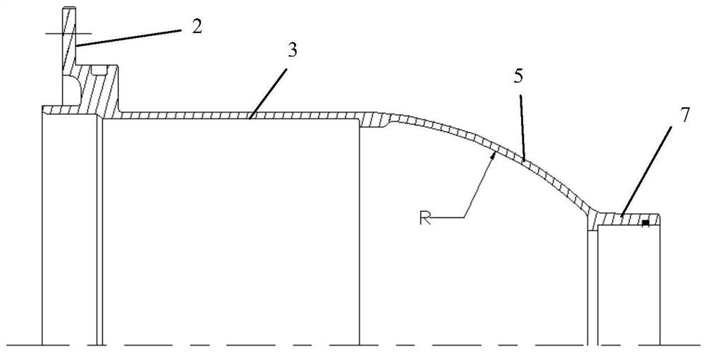 A design method of stiffness coefficient of elastic buffer casing