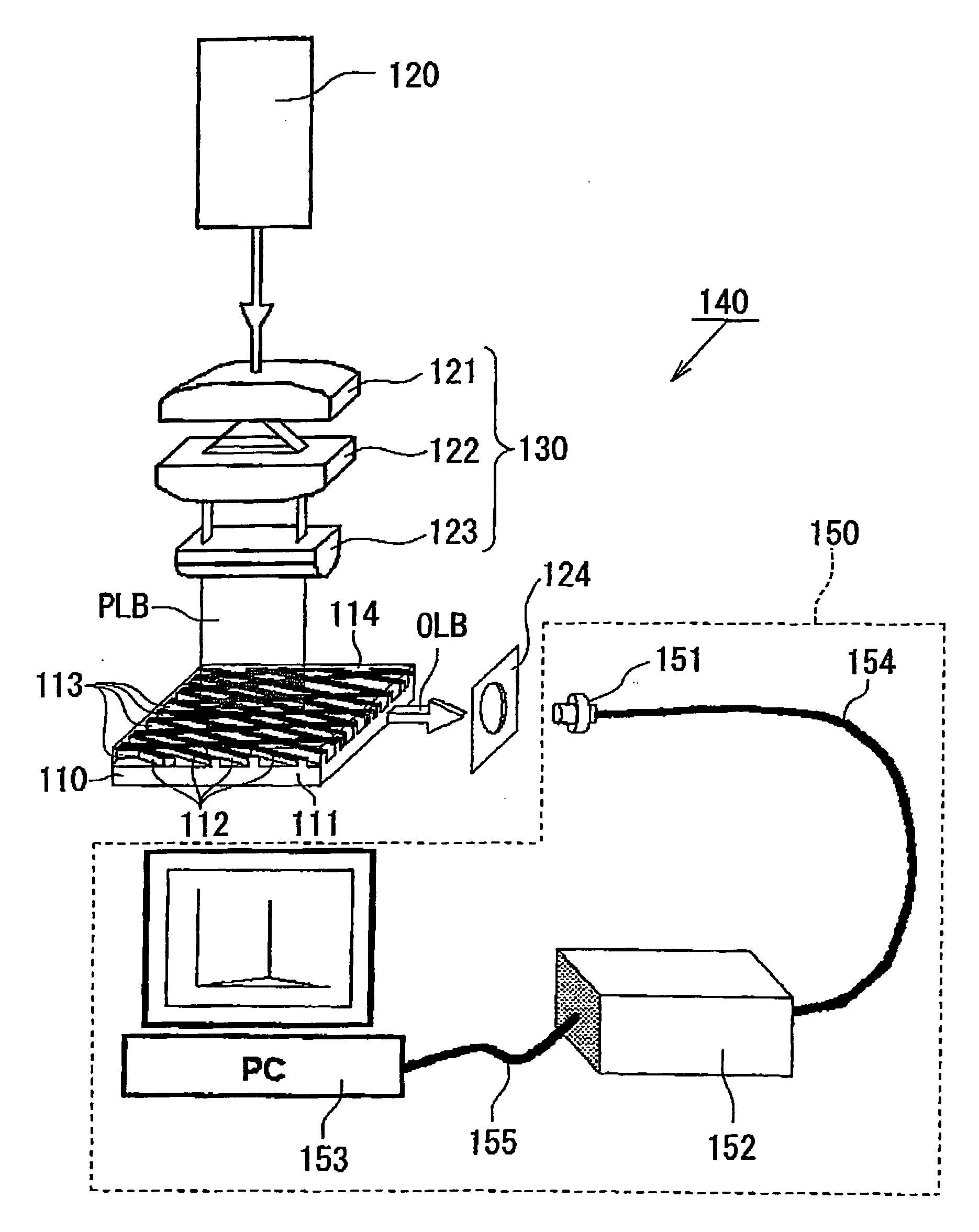 Method and apparatus for producing grating, and DFB solid-state dye laser based on the grating