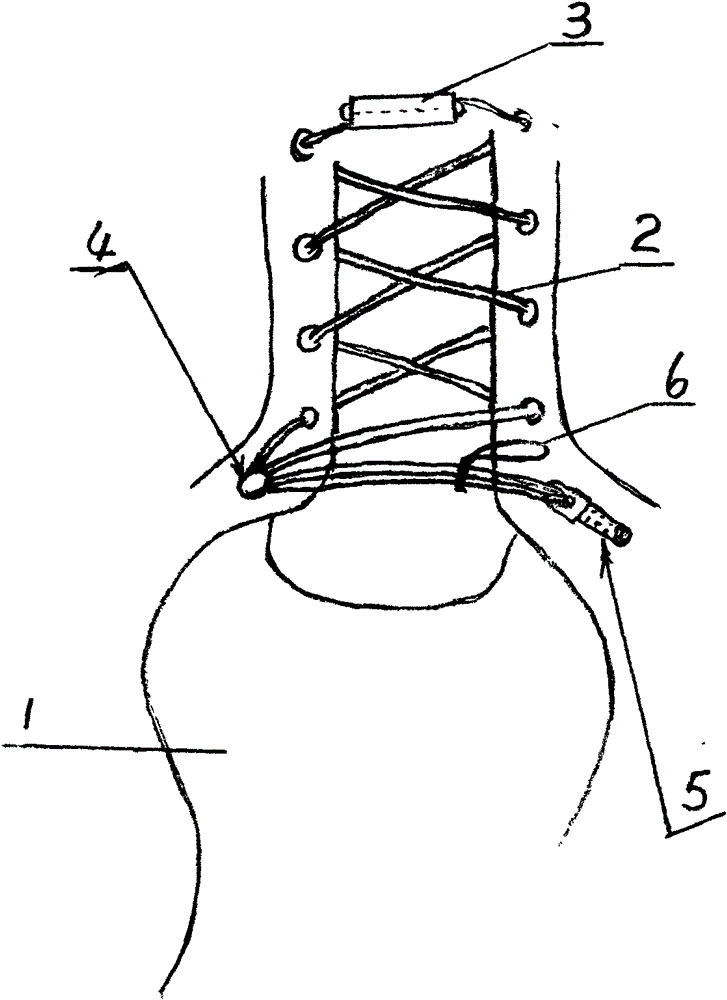 Portable shoelace tying method