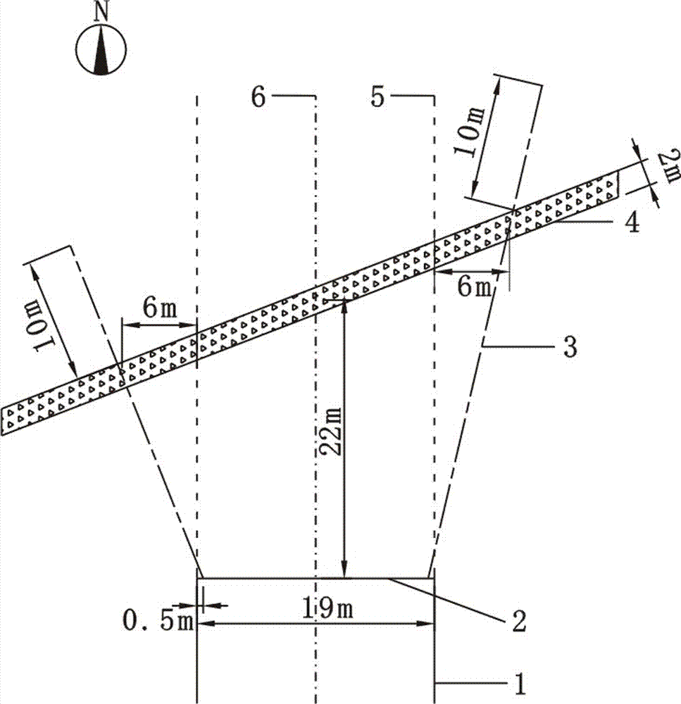 Treating method for geological crushed zone of underground water sealing cavern storage cavern area