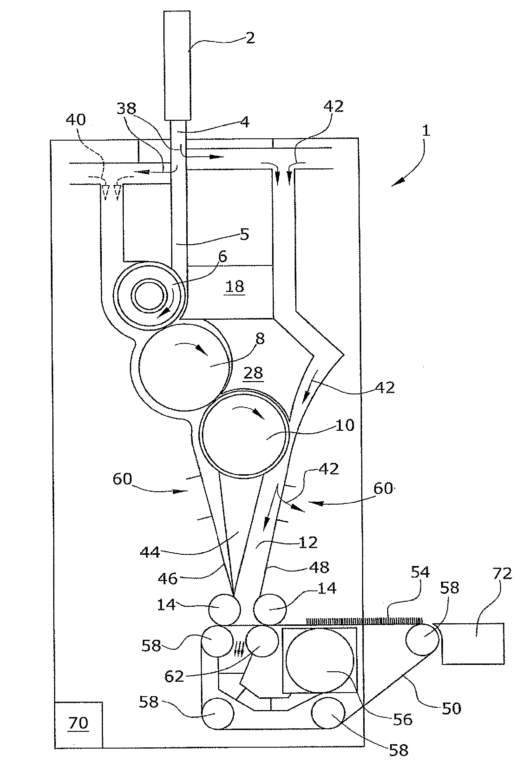 Apparatus and Method for Feeding Fibers