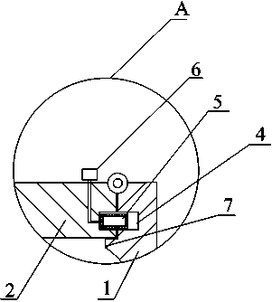 Sealing device of powdered food stirring tank