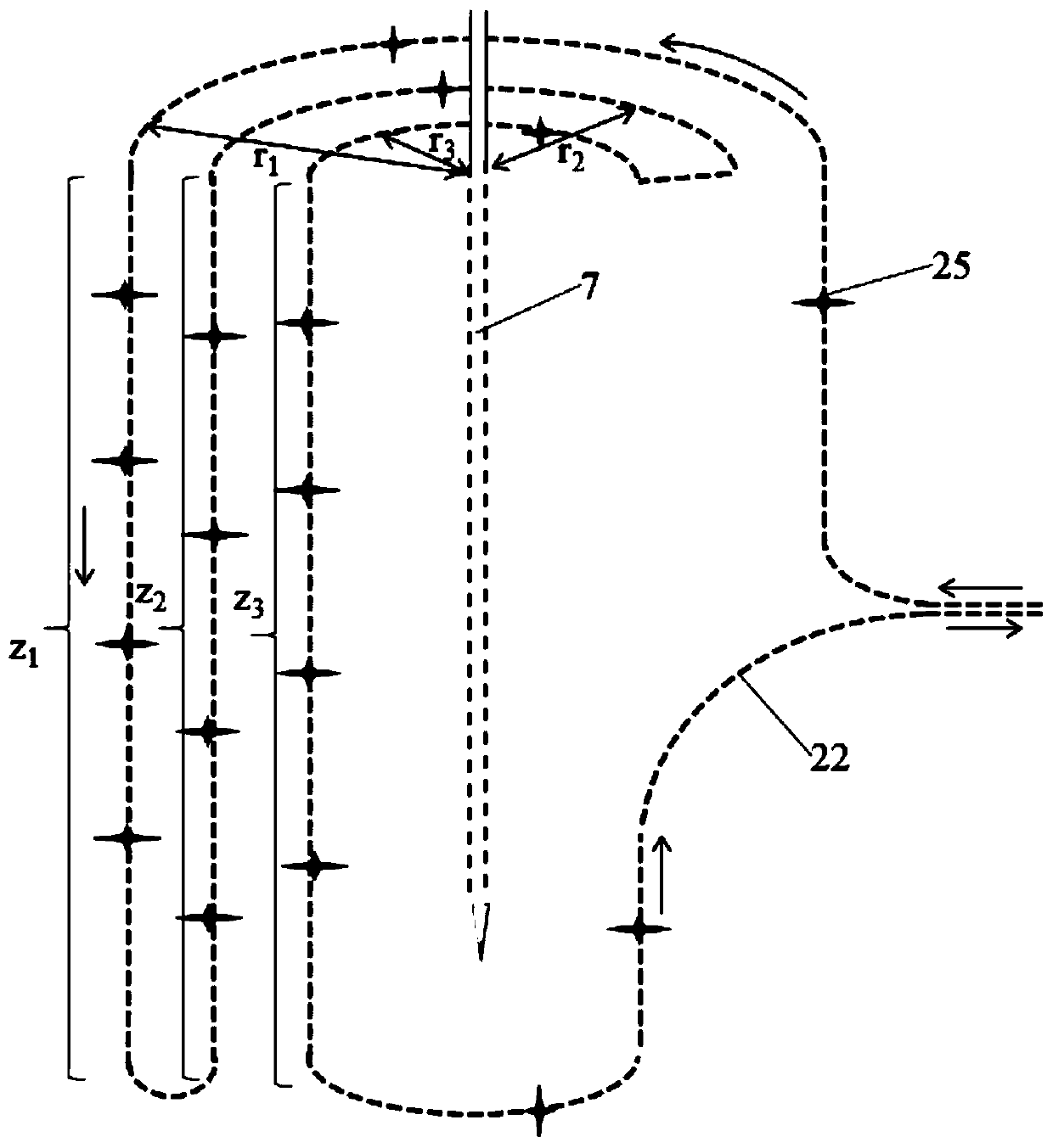 Device and method for measuring sedimentation deformation field of hydrate reservoir