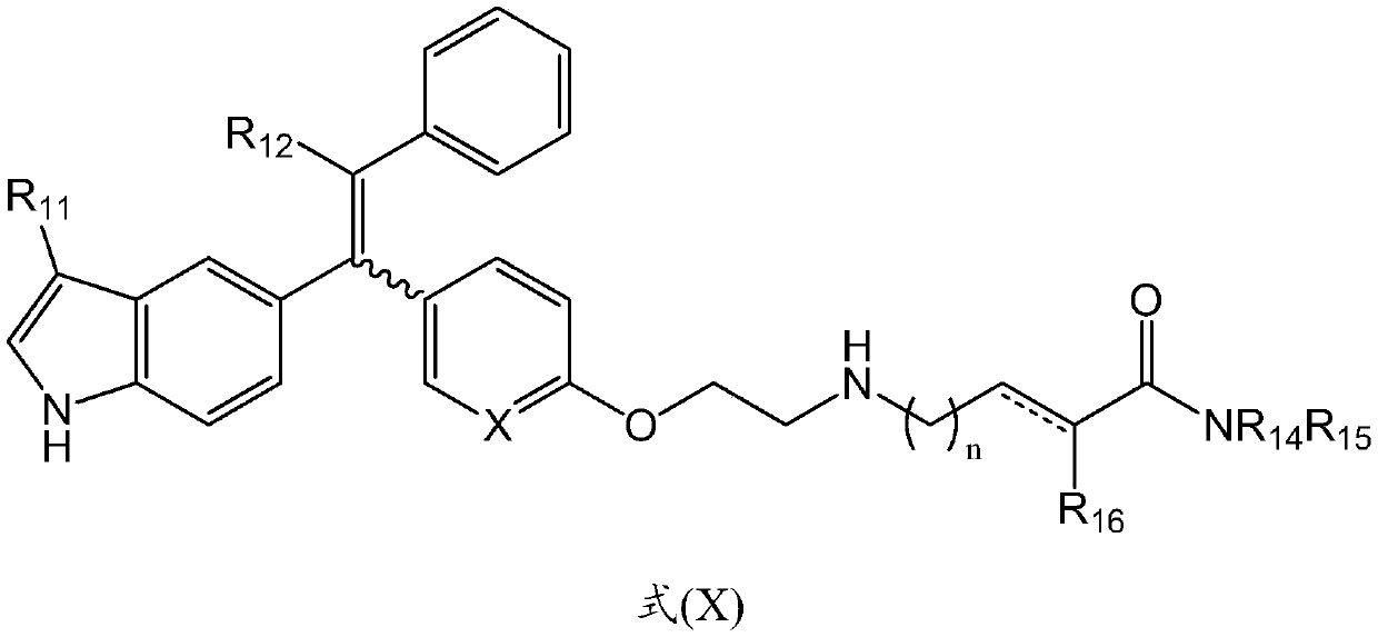Tetrasubstituted alkene compounds and their use