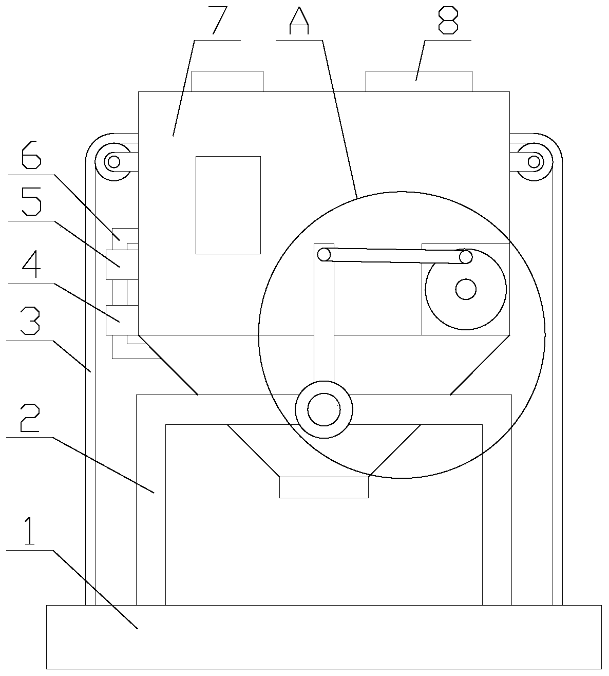 Efficient ammonium sulfate drying system with crushing function