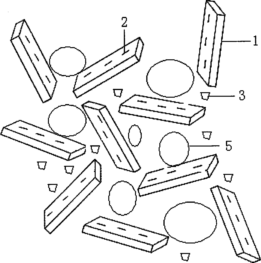Method for purifying montmorillonite from bentonite ore by twice dispersion method
