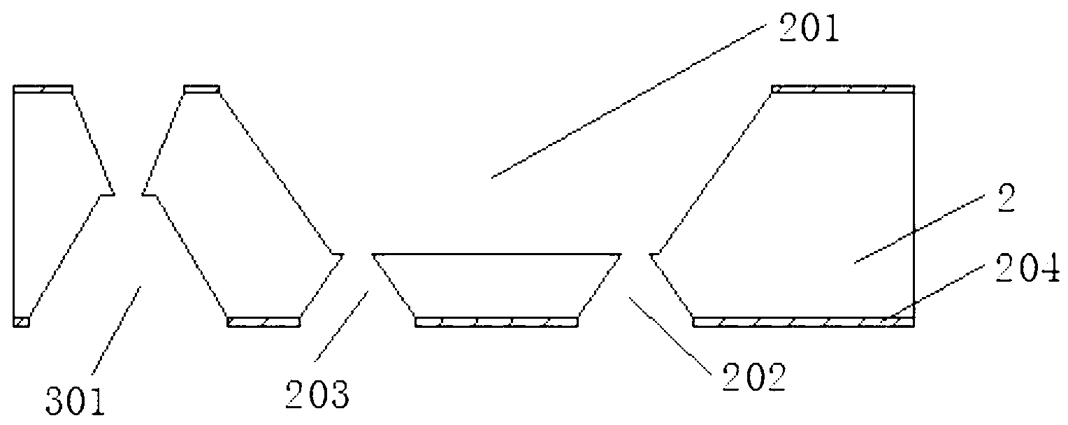 Wafer level packaging structure, method and product for LED flip chip