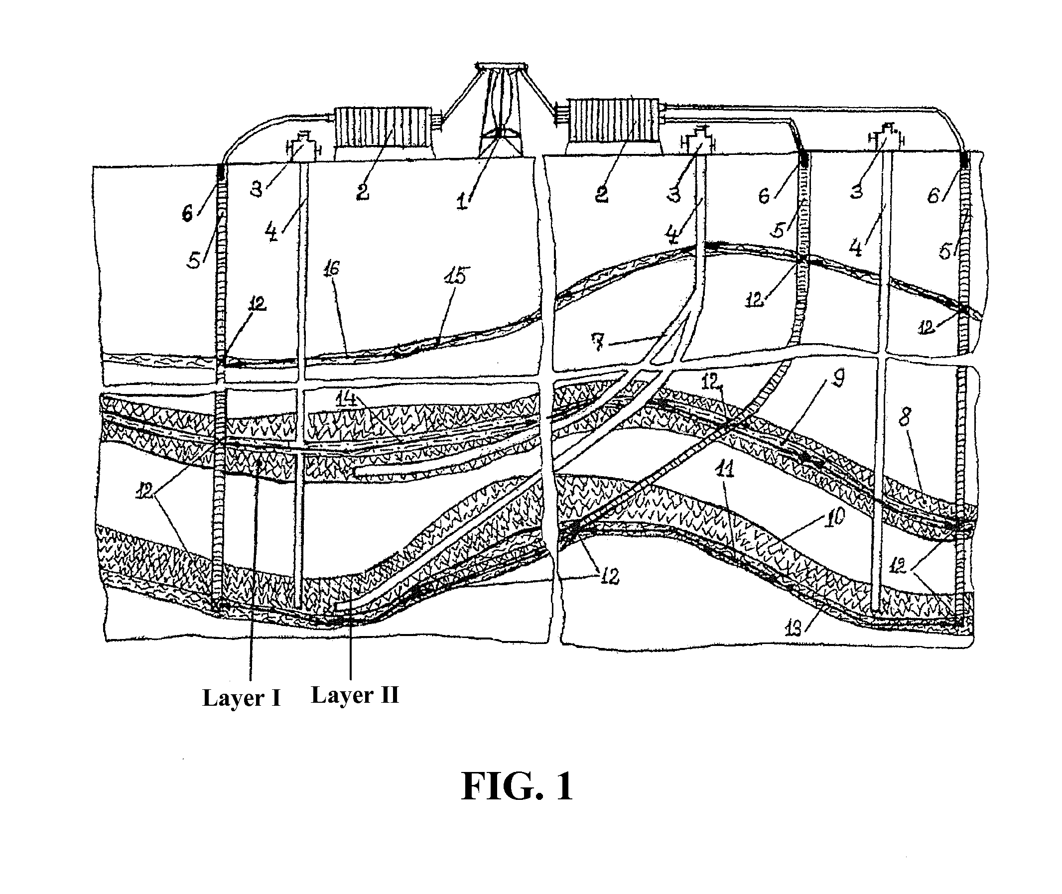 Method For Developing Deposits And Extracting Oil And Gas From Shale Formations