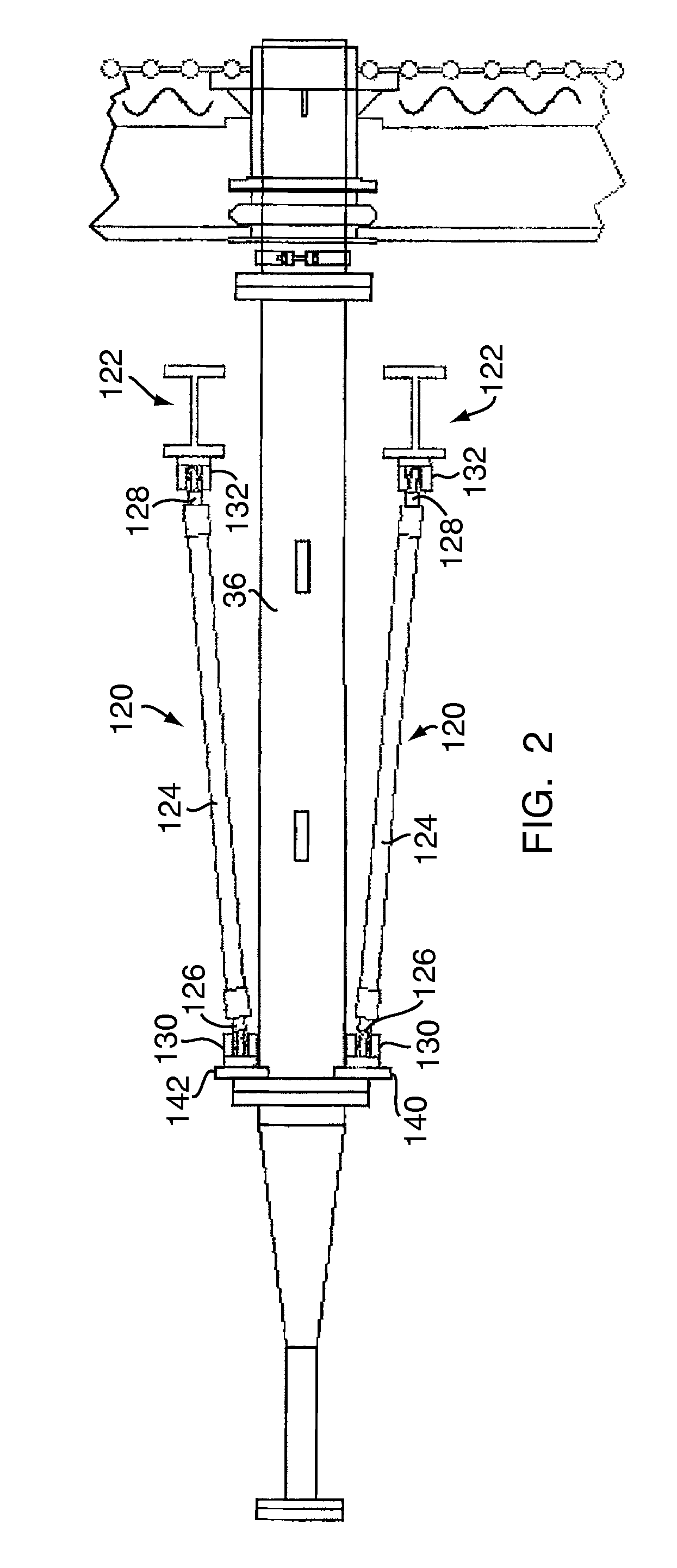 Detonative cleaning apparatus mounting system