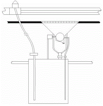 Municipal bridge guardrail cleaning device driven by motor and its use method