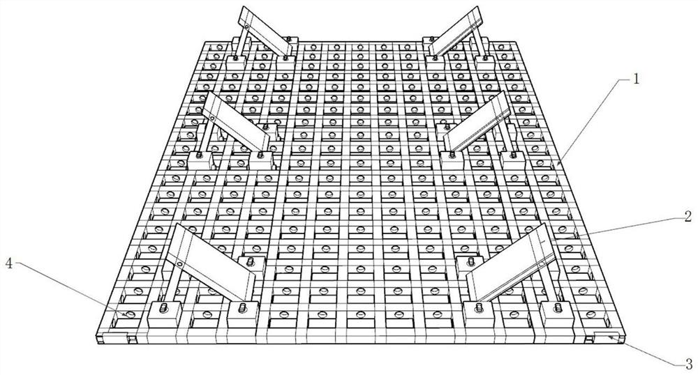 A transport box, system and transport method for realizing loading of light and heavy goods