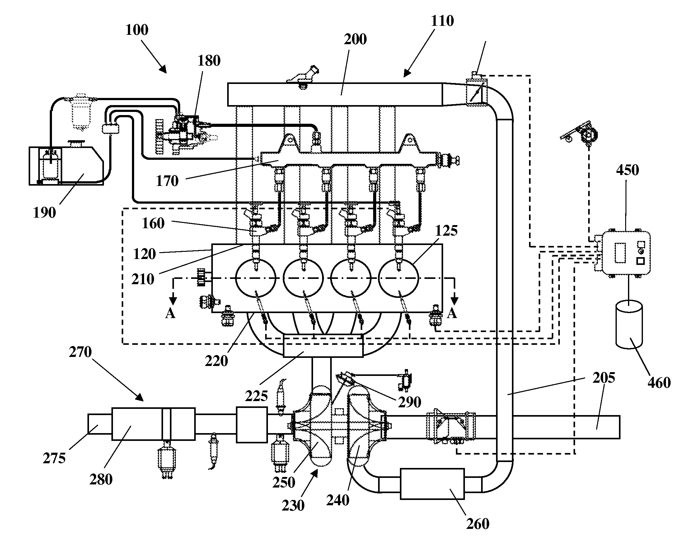 Exhaust gas recirculation system for an internal combustion engine