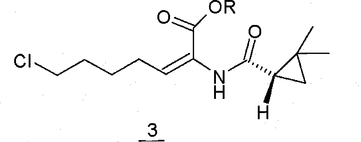 Method for preparing cilastatin acid