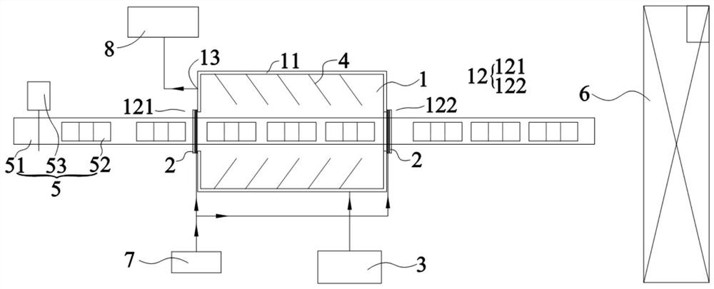 Waste heat recovery device and hot rolling production line