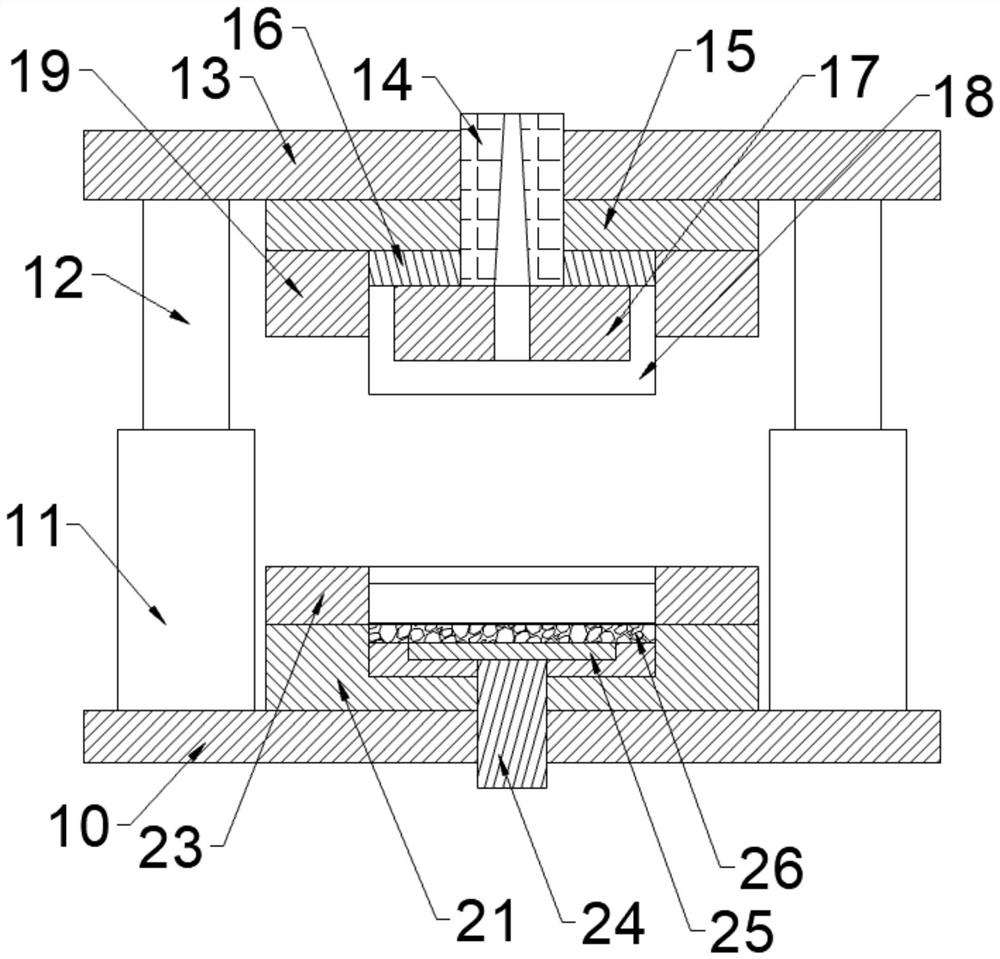 Injection mold for plastic prefabricated part