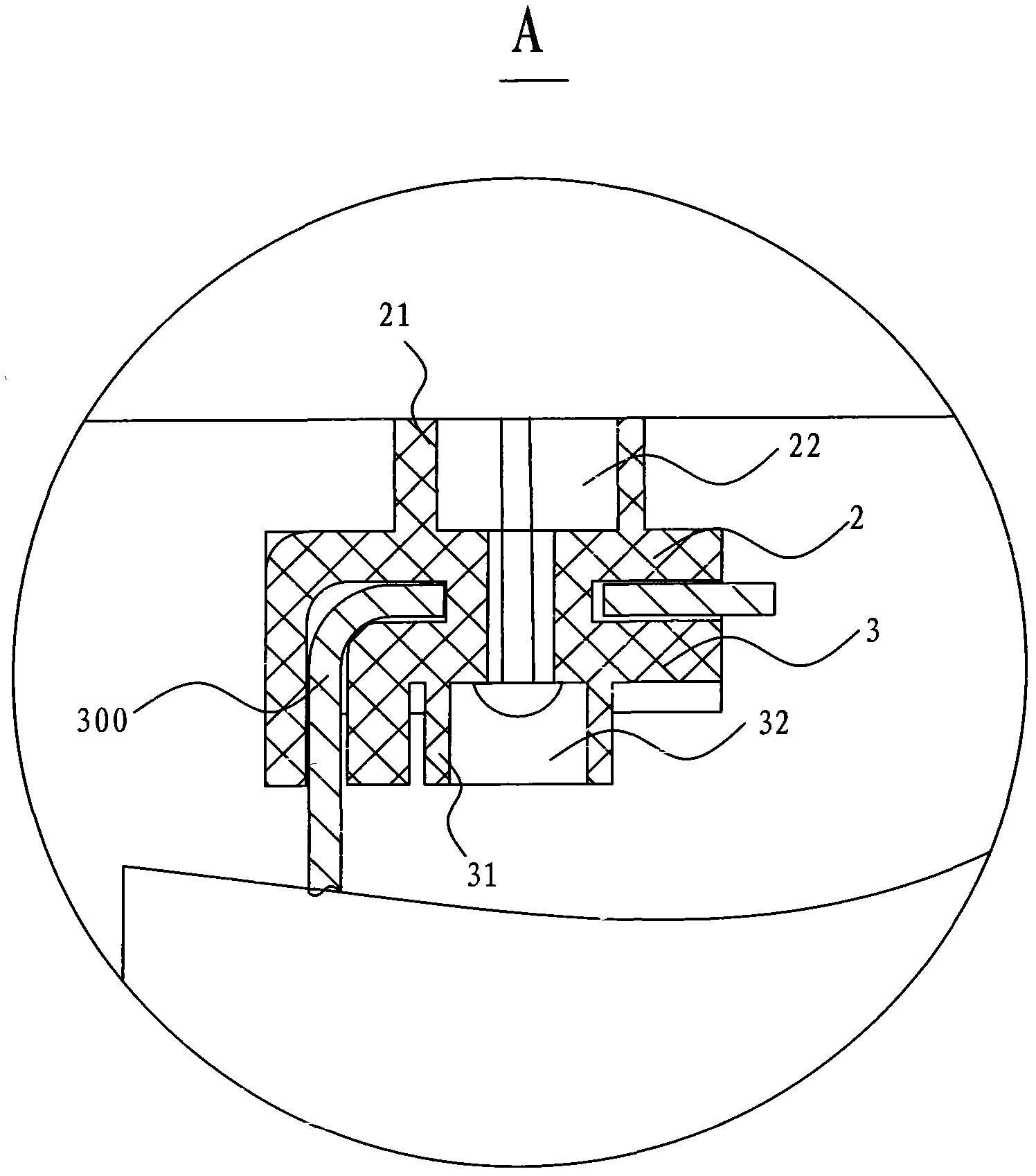 Fixing device used for installing roll-bond evaporator in refrigeration equipment and refrigeration equipment