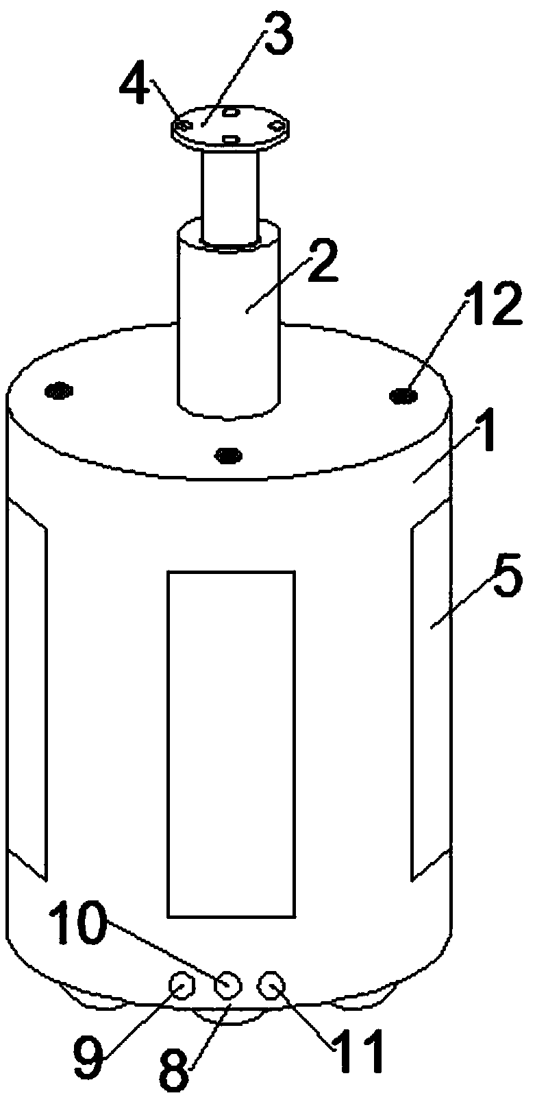 Illumination heating lamp for pig house