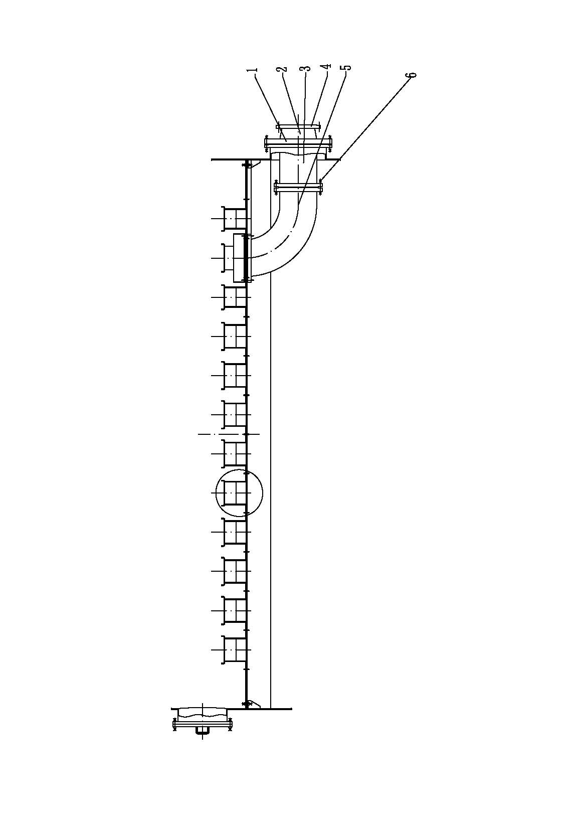 Double-tower ammonia-method desulfurization process