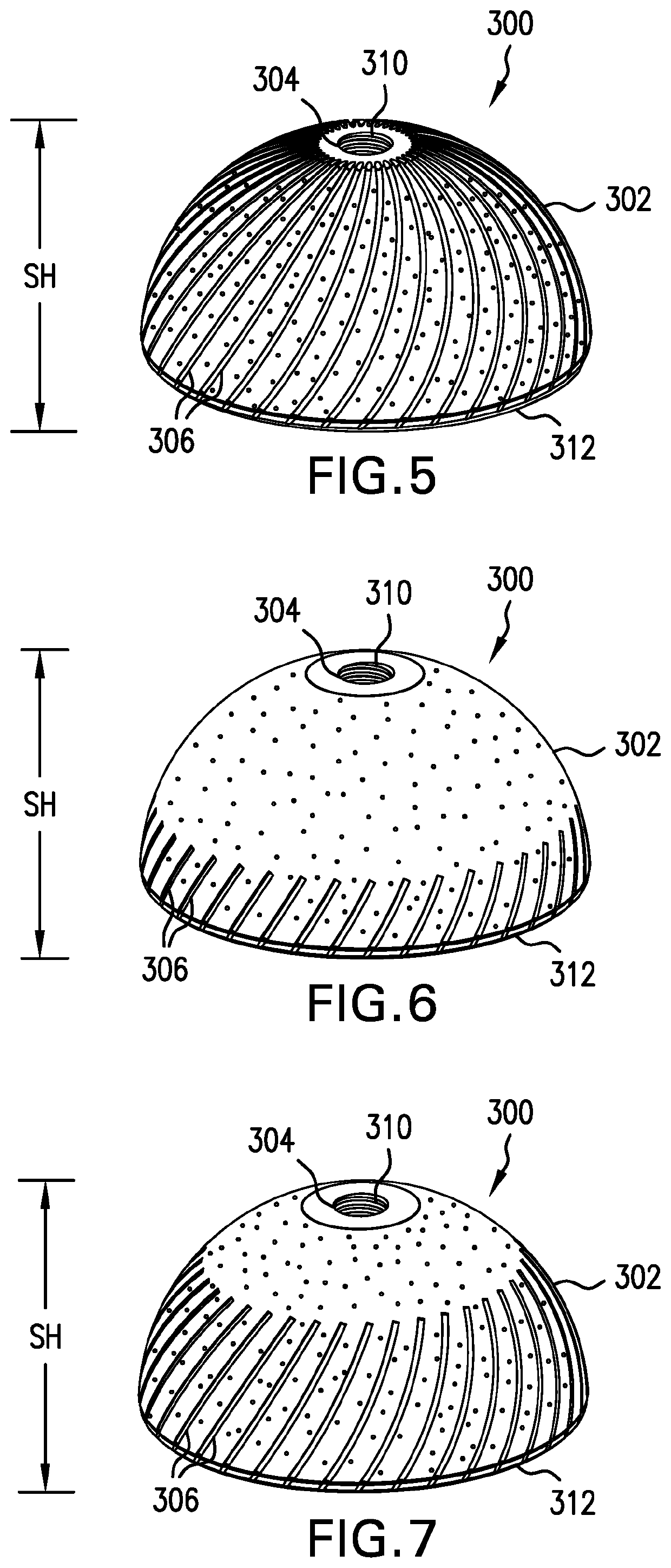 Implants with groove patterns and soft tissue attachment features