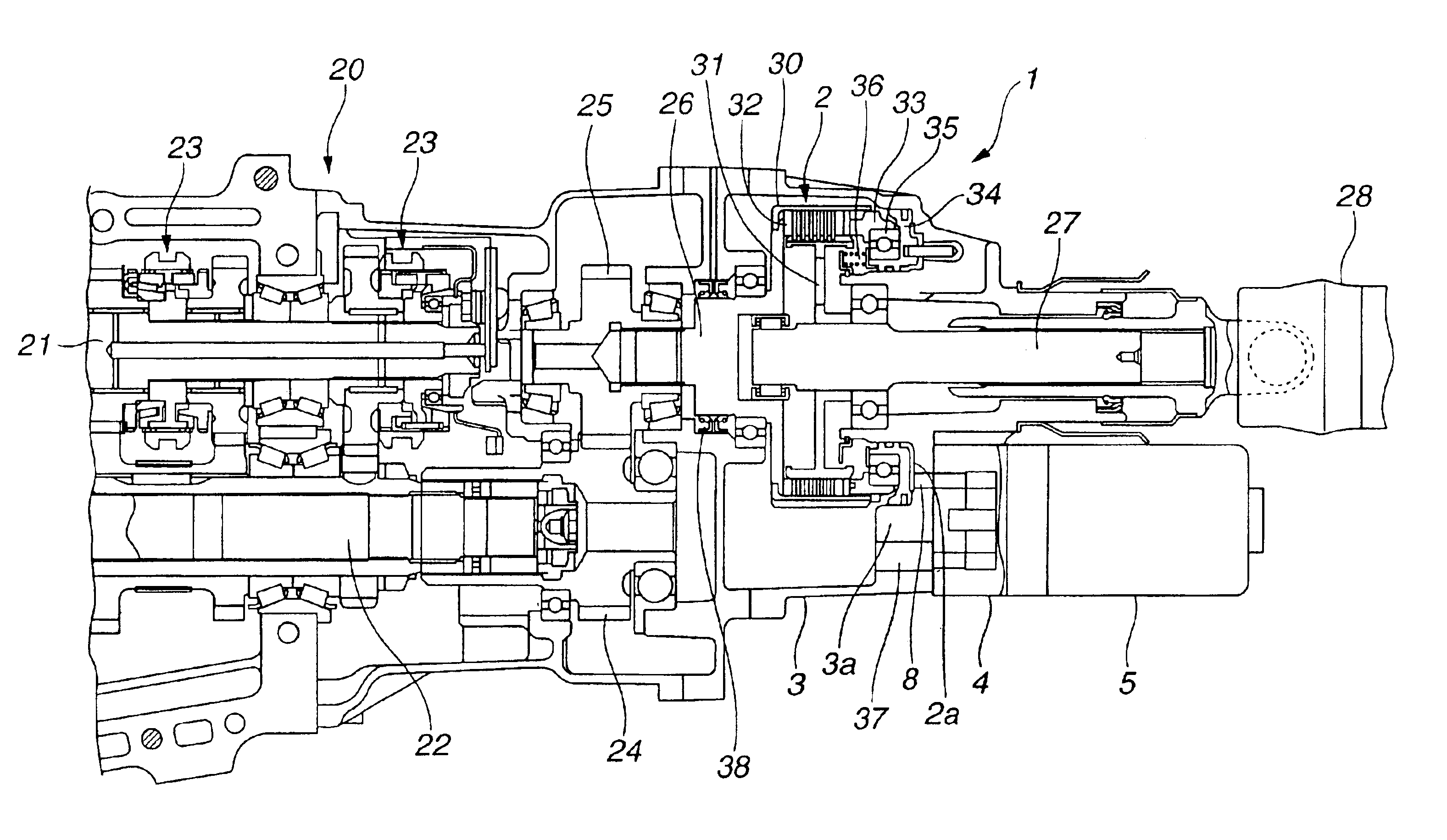 Electronic controlled coupling