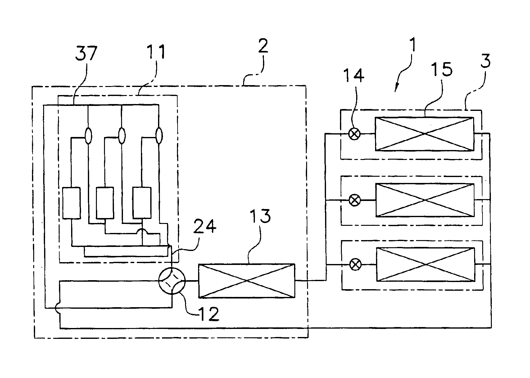 Compression mechanism for refrigeration system