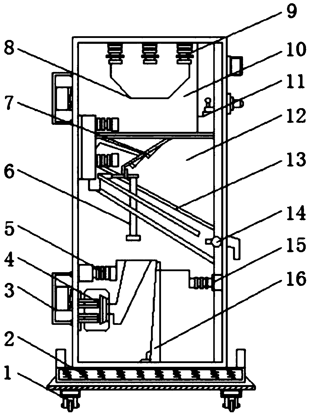 Combined solid insulated switchgear