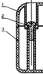 Threaded assembly structure for 3D printing plastic part