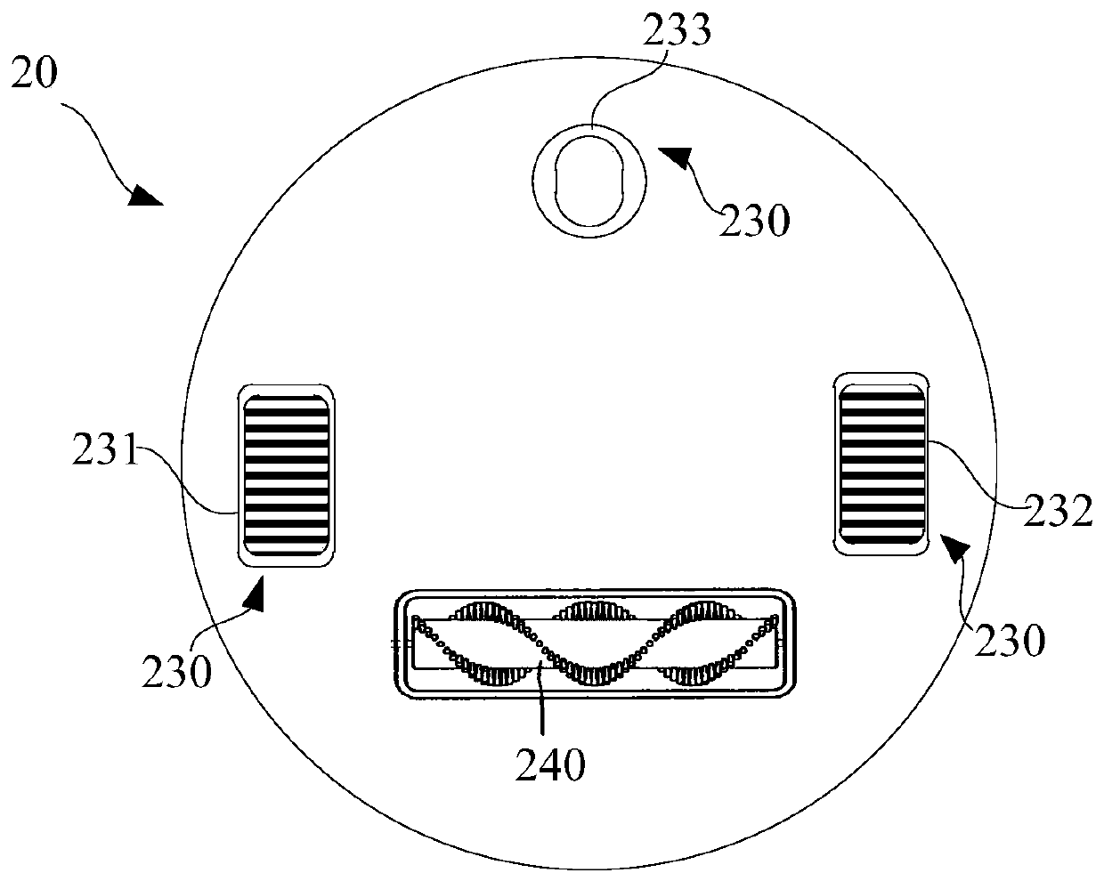 Laser ranging sensor lds, robot and distance measuring method