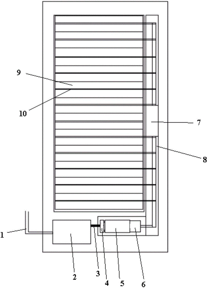 Overall automatic regulation device and method of mine ventilation system