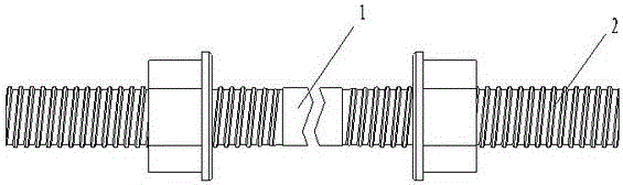 A high-strength prestressed anchor bolt