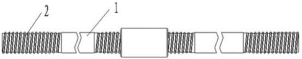 A high-strength prestressed anchor bolt