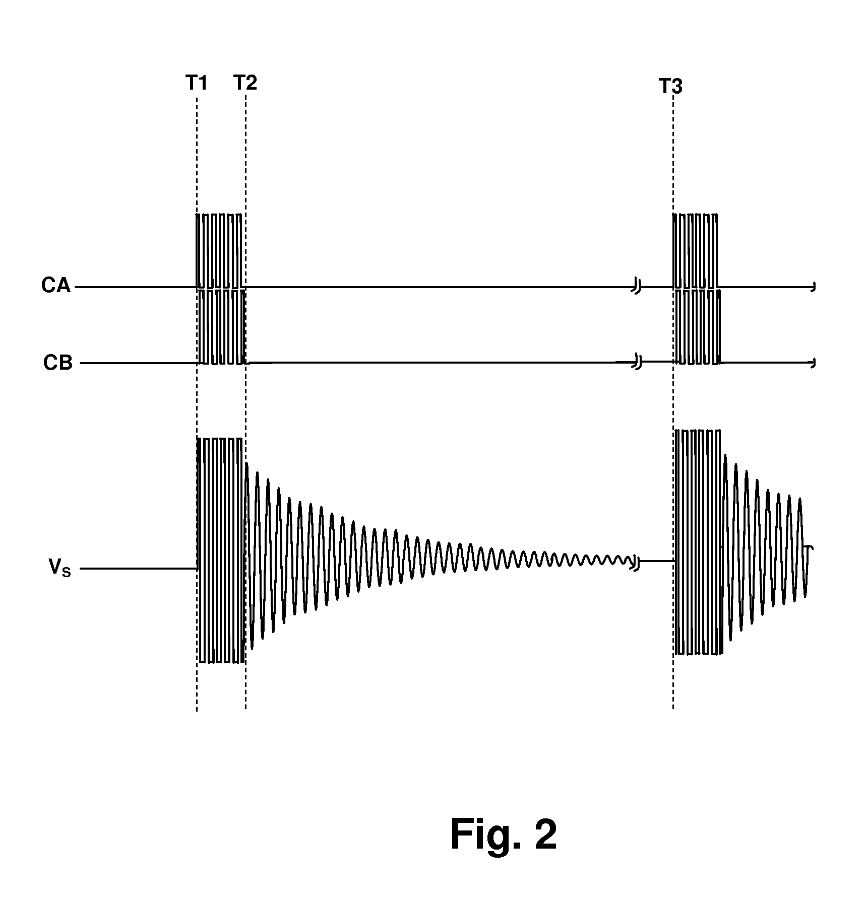 Resonant switching power converter with burst mode transition shaping