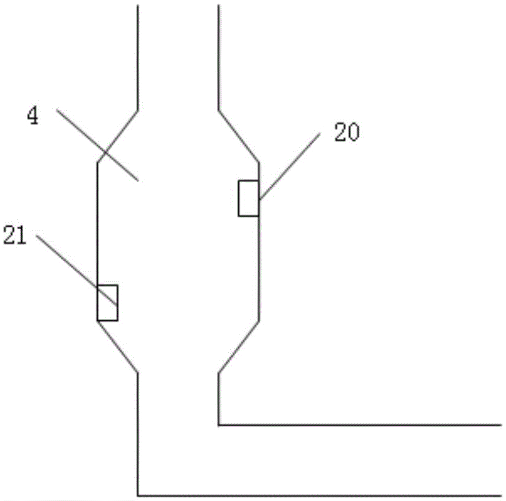 A process and equipment for pyrolyzing coking wastewater by using converter dedusting high-temperature flue gas