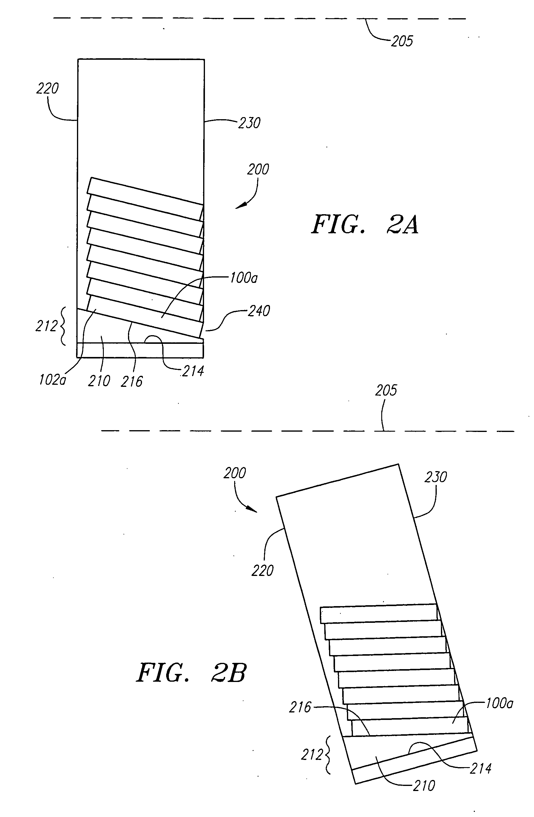 Apparatus and method for storing slides in an angular arrangement