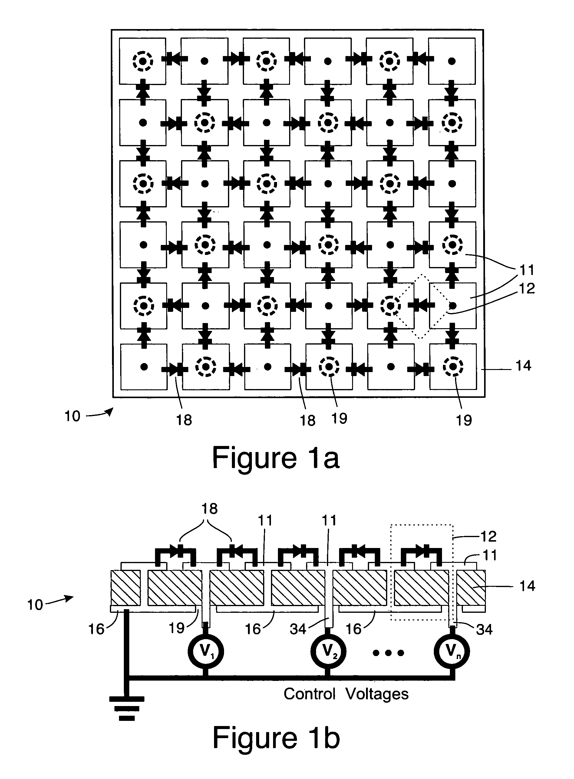 Adaptive beam forming antenna system using a tunable impedance surface