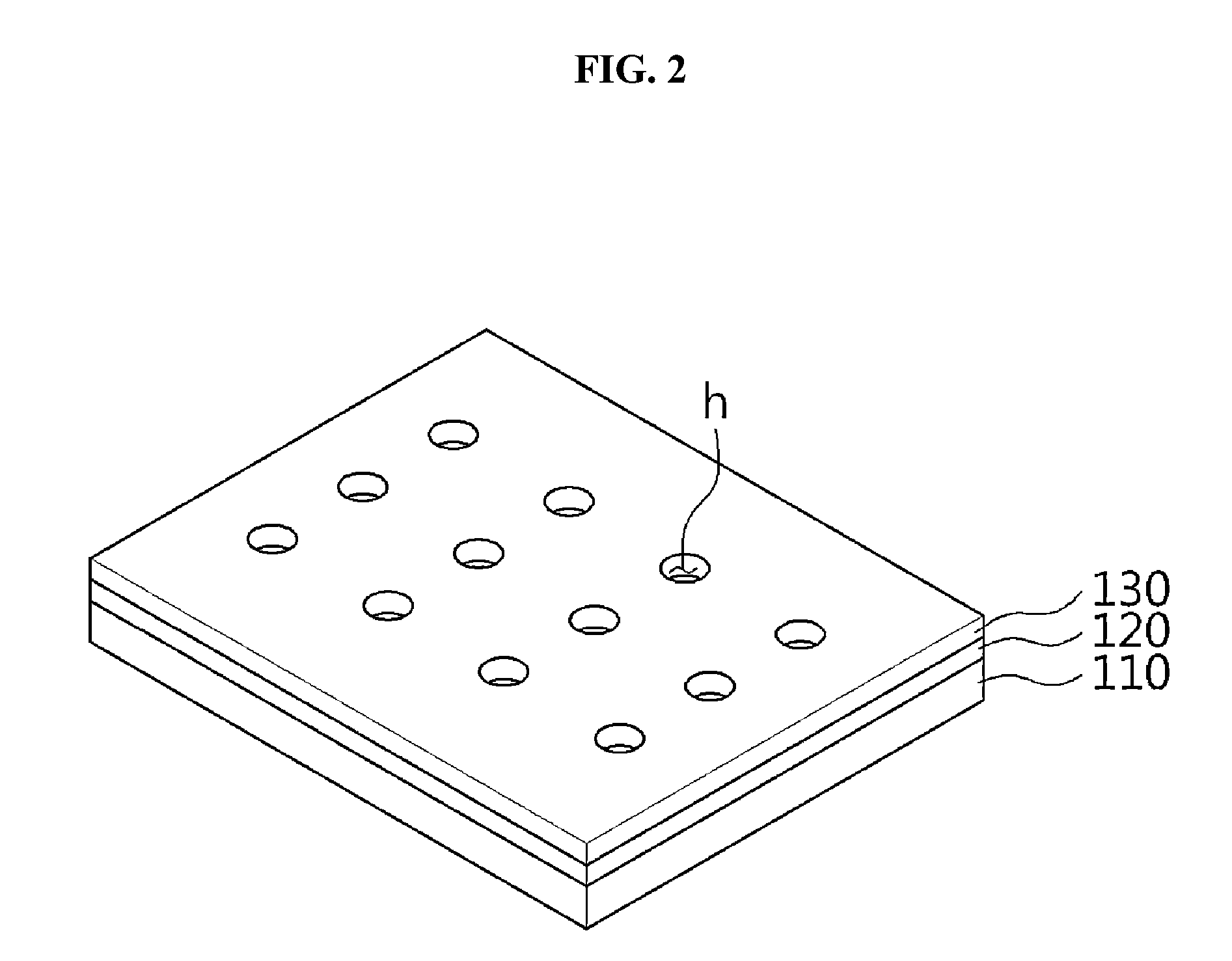 Nanostructure Array Substrate, Method for Fabricating the Same and Dye-Sensitized Solar Cell Using the Same