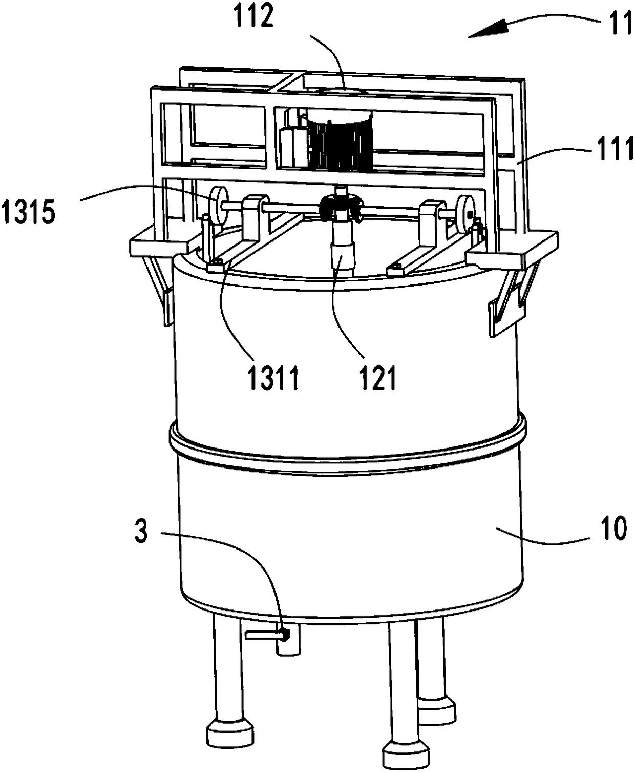 An automatic batching and beating system